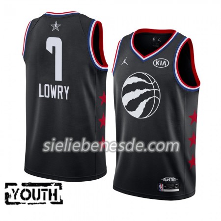Kinder NBA Toronto Raptors Trikot Kyle Lowry 7 2019 All-Star Jordan Brand Schwarz Swingman